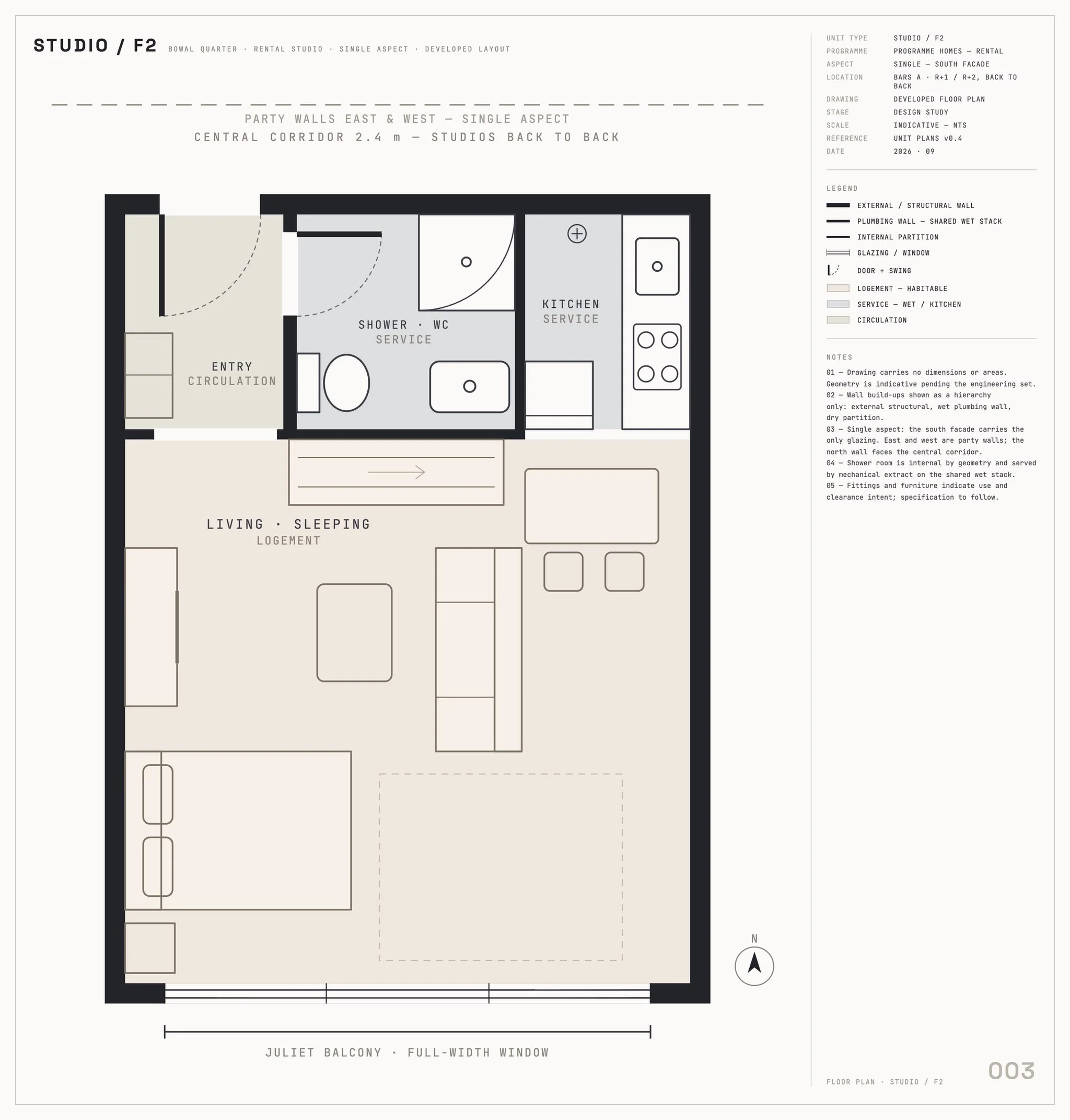 Floor plan · T1
